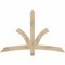 Ekena Millwork Davenport Rough Sawn Timber Gable Bracket, Douglas Fir, 60"W x 40"H x 2"D x 4"F, 16/12 Pitch GBW060X40X0204DAV00RDF - alternate 1